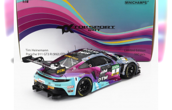 PORSCHE 911 992 Gt3 R Team Toksport Wrt №9 Dtm Season (2023) Tim Heinemann, Various