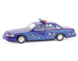 FORD Crown Victoria Police Custom (1992), 2 Tone Blue