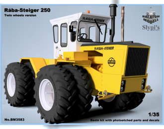 Сборная модель Rába-Steiger 250 heavy tractor w. twin wheels