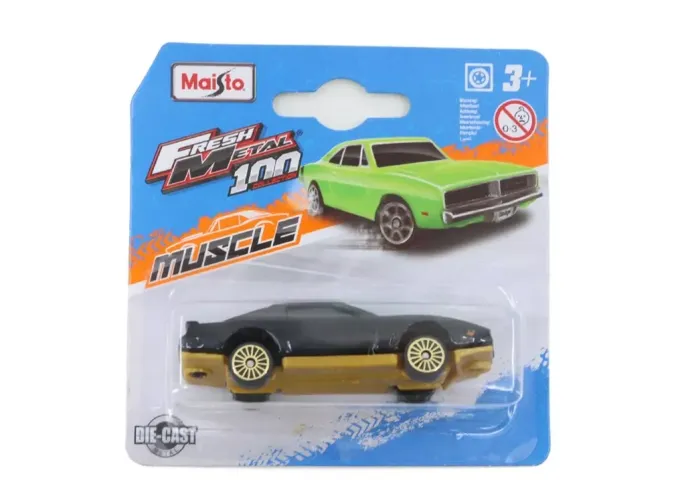 PONTIAC Firebird (1982), black/yellow 