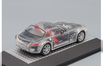 Mercedes-Benz SLS AMG 2010 С197 с прозрачным корпусом