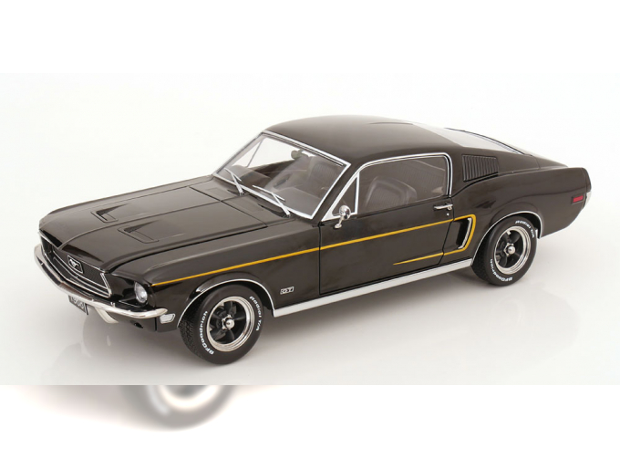 FORD Mustang GT Fastback (1968), black