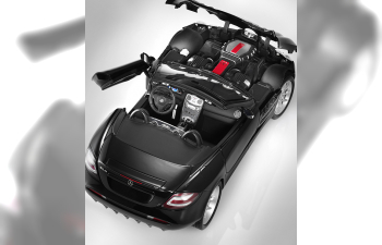 MERCEDES-BENZ SLR McLaren Roadster R199 (2007), black