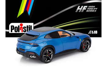 FERRARI Purosangue (2022), Blu Corsa - Blue Met