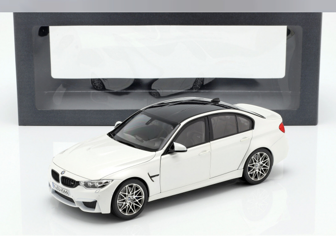 BMW M3 Berline Pack Competition F80 (2016), mineral white