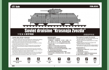 Сборная модель Броневагон Soviet Armoured Train