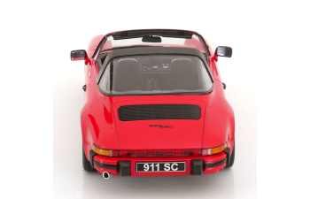 PORSCHE 911 SC Targa (1983), red