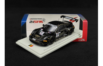 PORSCHE 911 992 Gt3 R 4.2l Team Herbert Motorsport №91 24h Spa (2024) Ralf Bohn - Robert Renauer - Morris Schuring - Alfred Renauer, Black