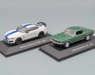 Набор FORD Mustang SHELBY GT350R (2016) и FORD Mustang GT390 (1968)