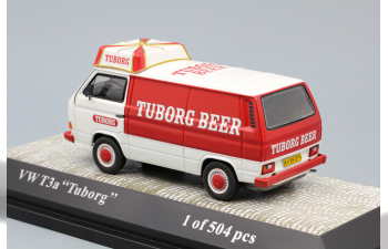 VOLKSWAGEN Transporter T3a Tuborg, red / white