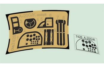 A-20G/H/K/J Havoc/Boston Mk.IV/V cockpit