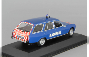 PEUGEOT 504 Break "Gendarmerie" (1970), blue