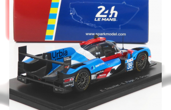 ORECA Gibson 07 Gk428 4.2l V8 Team Graff Racing N39 24h Le Mans (2022) E.Trouillet - S.Page - D.Droux, Light Blue Red White