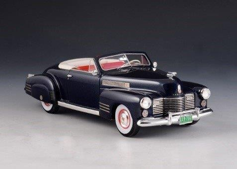 CADILLAC Series 62 Convertible Coupe (открытый) 1941 Metallic Dark Blue