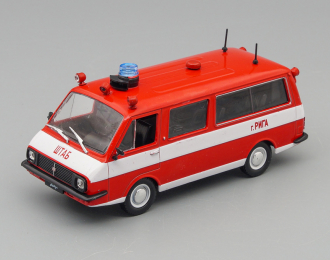 РАФ 22034 АШ пожарный, Автомобиль на службе 12, красный