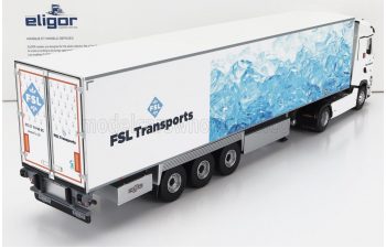 RENAULT T-line High Truck Semi-frigo Fsl Transports (2021), White Light Blue