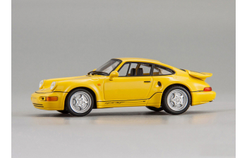 PORSCHE 964 Turbo S 3.3 "Light weight" (1992), yellow