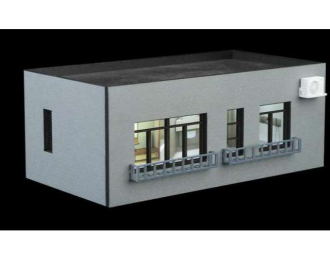 Diorama *Building part D*, various