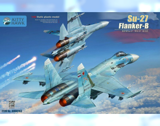 Сборная модель Su-27 Flanker-B