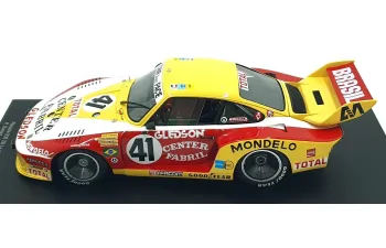 PORSCHE 935-77 3.0l F6 Turbo Team Pace №41 7th 24h Le Mans Paulo Gomes - Mario Amaral - Alfredo Guarana (1978), Yellow Red White