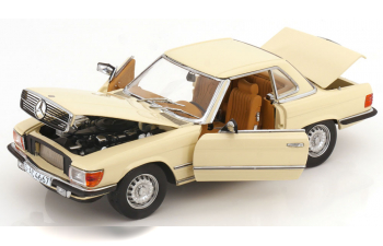 MERCEDES-BENZ 350 SL R107 Hardtop (1977), creme