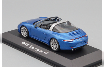 PORSCHE 911 targa 4, blue