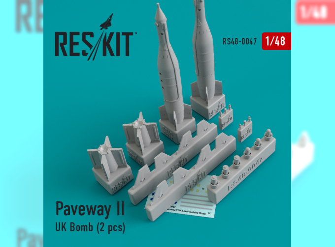 Paveway-II (UK) бомба (2 шт.) (Tornado, Eurofighter, Buccaneer, Harrier)