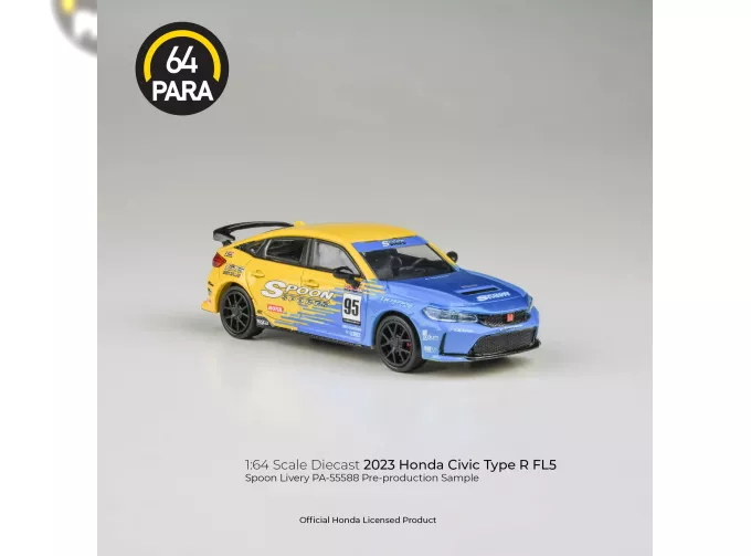 HONDA Civic Type-r (fl5) N 95 Spoon Sport (2023), Blue Yellow