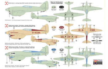 Сборная модель DH-88 Comet Prototype and Racers