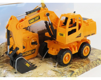 CASE-IH Titan колесный экскаватор (1999), желтый/черный