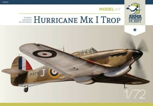 Сборная модель Самолет Hurricane Mk I Trop