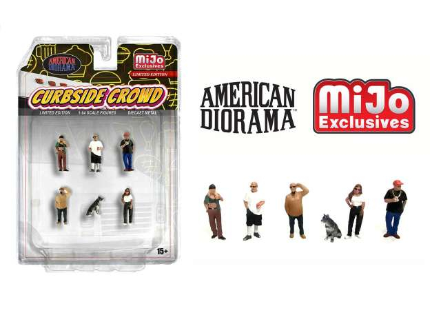 Figure set - Curbside Crowd