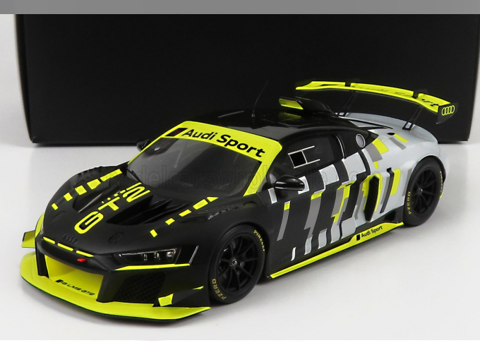 AUDI R8 Lms Gt2 Audi Sport (2021), Grey Black Yellow