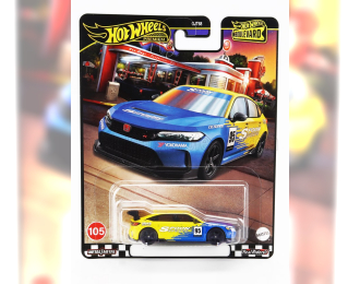 HONDA Civic Type-r №95 (2024), Blue Yellow