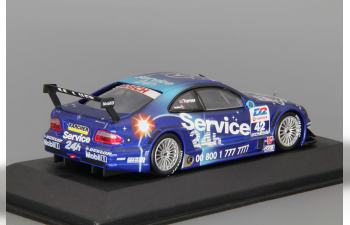 MERCEDES-BENZ CLK DTM 2001 Team Rosberg #42 Darren Turner, blue