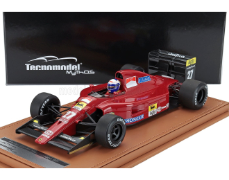 FERRARI F1 642 №27 Monaco Gp (with Pilot Figure) (1991) Alain Prost, Red Black