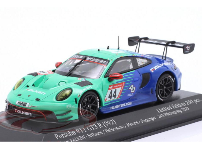 PORSCHE 911 (992) GT3 R №44 Falken Motorsports 24h Nuerburgring Joel Eriksson, Tim Heinemann, Nico Menzel, Martin Ragginger (2023)