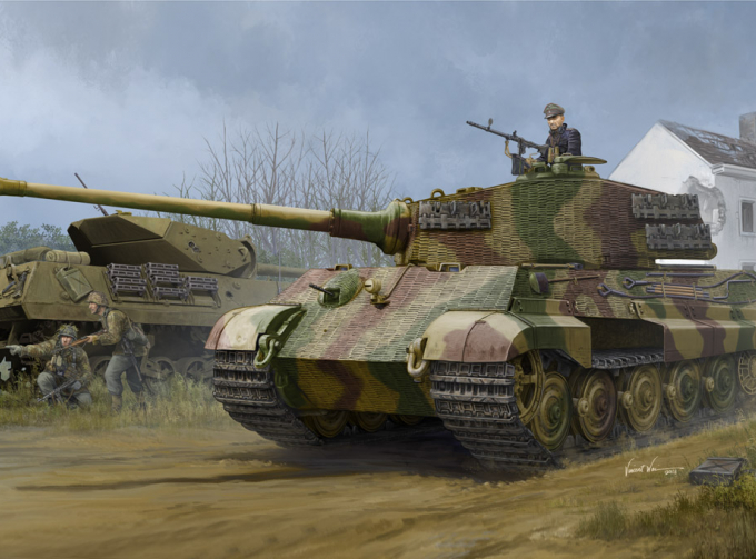 Сборная модель Pz.Kpfw. VI Sd.Kfz. 181 Tiger II