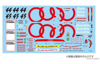 Сборная модель Audi Sport Quattro S1 (E2) 1986 Monte Carlo Rally