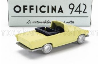 FIAT 1200 Spider Carrozzeria Ghia Cabriolet Open (1958), Yellow