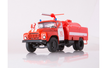 Пожарный автомобиль АП-3 (130), красный / белый