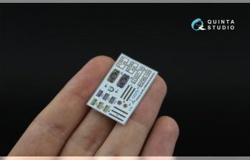 3D Декаль интерьера кабины Kubelwagen Type 82 (Tamiya) (с 3D-печатными деталями)