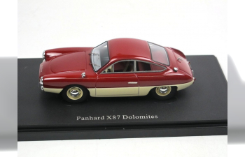 Panhard X87 Dolomites (France 1953) (red-ivory)