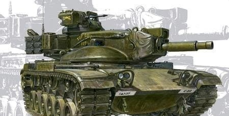 Сборная модель M60A2