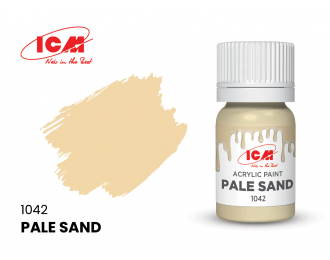 Краска акриловая 12 мл, Бледный песок (Pale Sand)