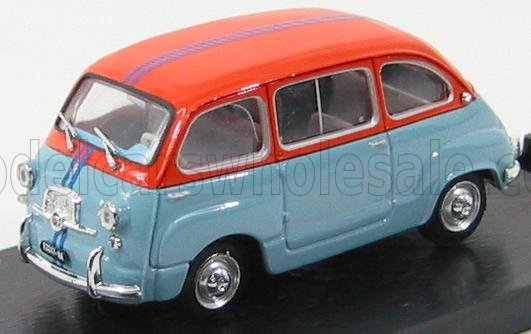FIAT 600D MULTIPLA OPERAZIONE SAN GENNARO (1966), LIGHT BLUE ORANGE