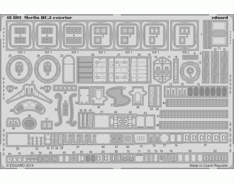 Фототравление Merlin HC.3 exterior