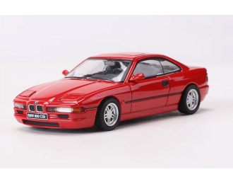 BMW 850 CSi (1992), red