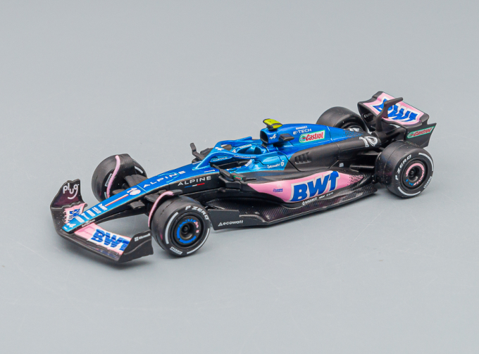 RENAULT F1 A523 Team Bwt Alpine F1 №10 Season (2023) Pierre Gasly, Blue Black Pink