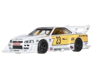 NISSAN Skyline Lb-er34 Lb-works Super Silhouette №23 Racing (2020), White Yellow